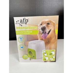 AFP Interactives Dog Fetch N Treat All for Paws Dispenser Trainer. NIOB